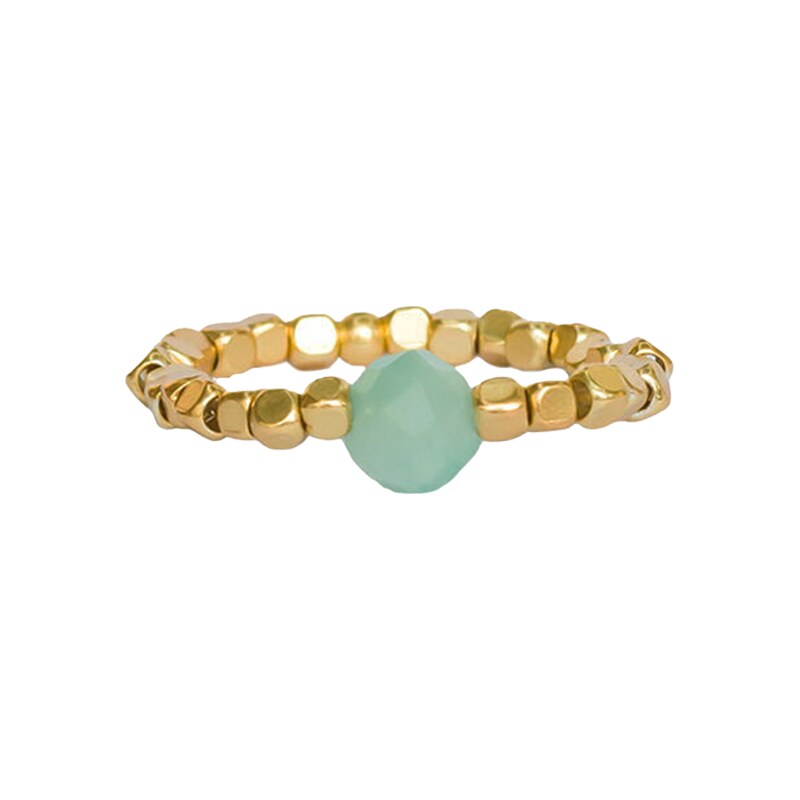 IBU Jewels Prsten Peggy Amazonite (B/GP)