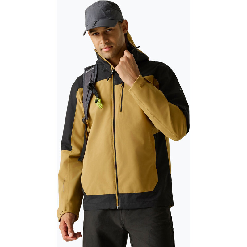 Pánská nepromokavá bunda REGATTA Highton Stretch IV wood brown