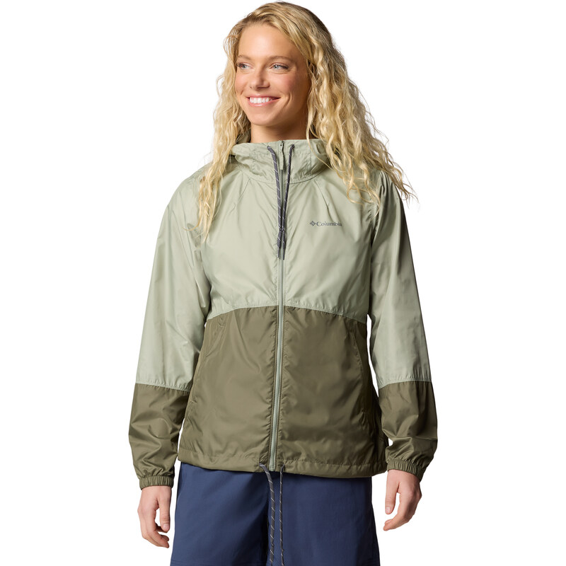 Dámská Bunda COLUMBIA FLASH FORWARD II WINDBREAKER 2116531348 – Olivová
