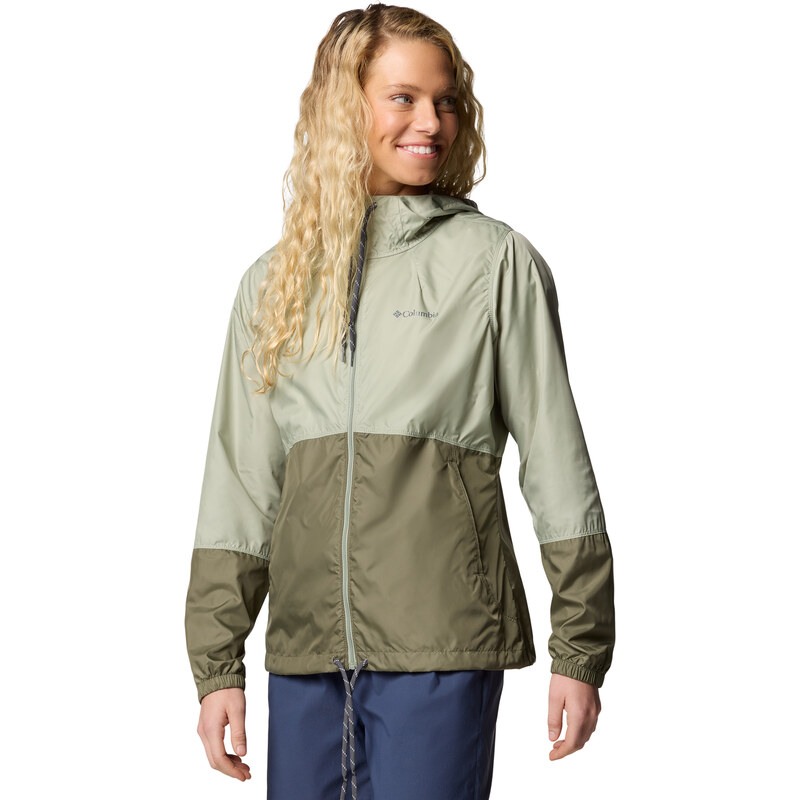 Dámská Bunda COLUMBIA FLASH FORWARD II WINDBREAKER 2116531348 – Olivová