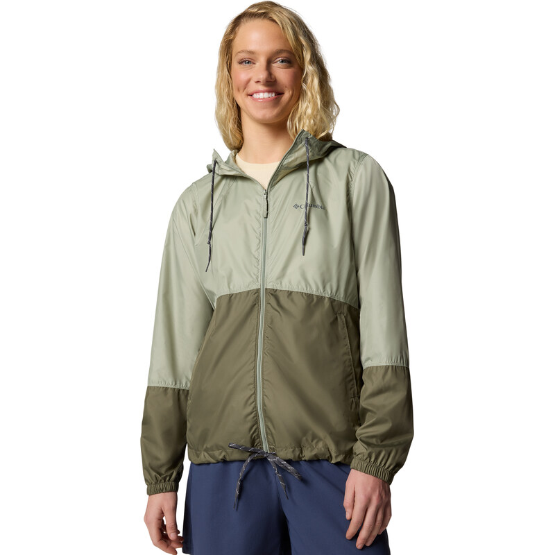 Dámská Bunda COLUMBIA FLASH FORWARD II WINDBREAKER 2116531348 – Olivová