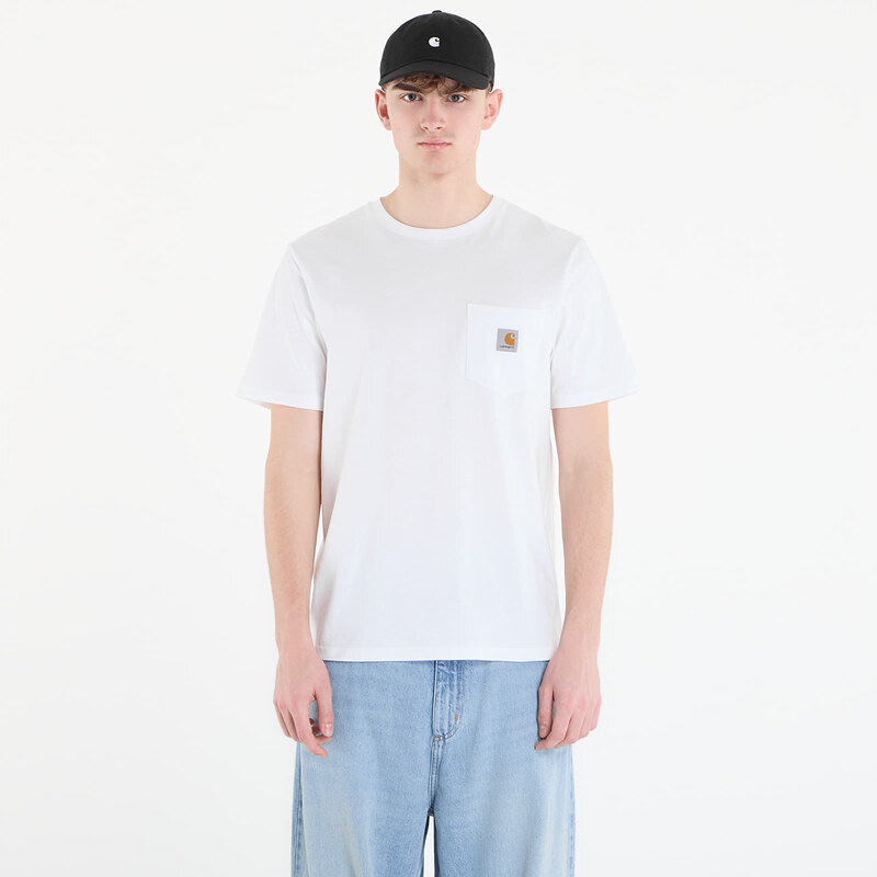Tričko Carhartt WIP Pocket Short Sleeve T-Shirt UNISEX White M