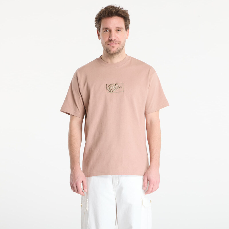Tričko Vans Blocked Box Loose SS T-Shirt Warm Taupe M