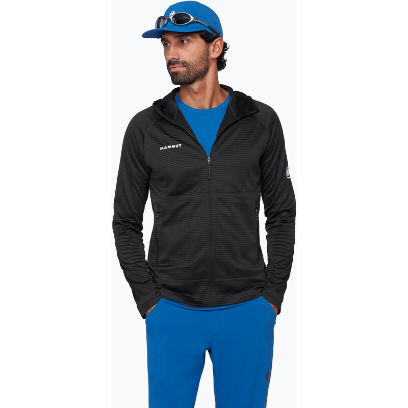 Pánská trekingová mikina Mammut Crag ML Hooded black