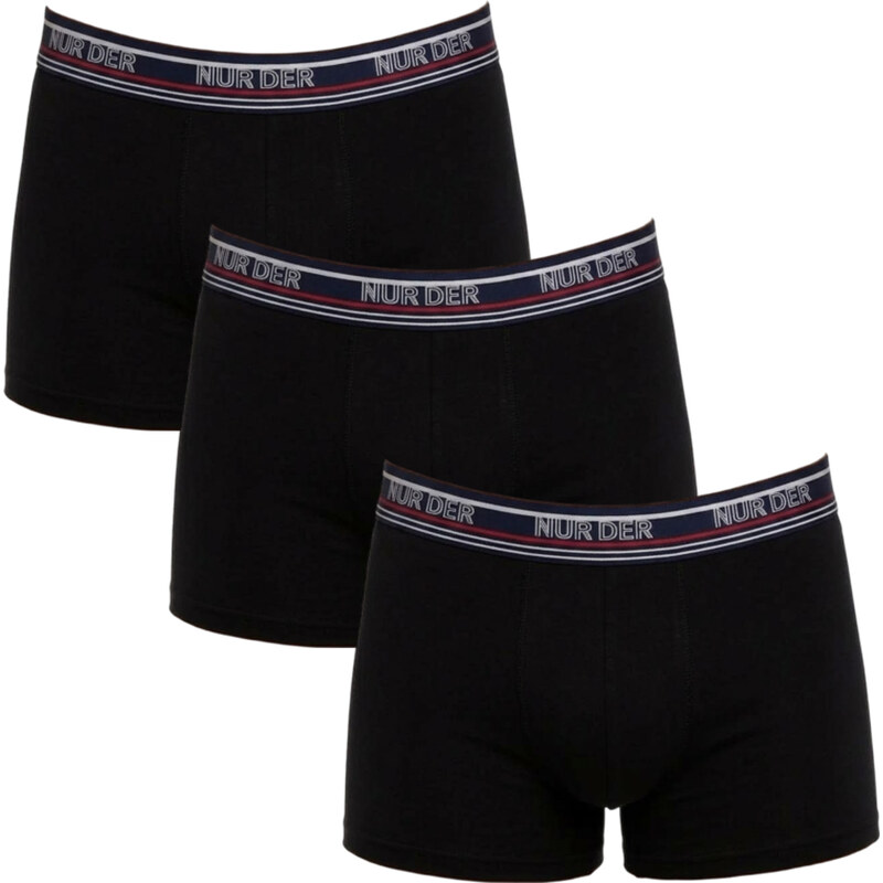 3PACK pánské boxerky Bellinda černé (NN827725-001)