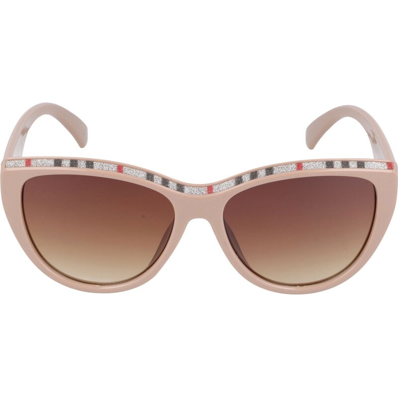 Sunmania Růžové oversize sluneční brýle „Femme“ 114448549