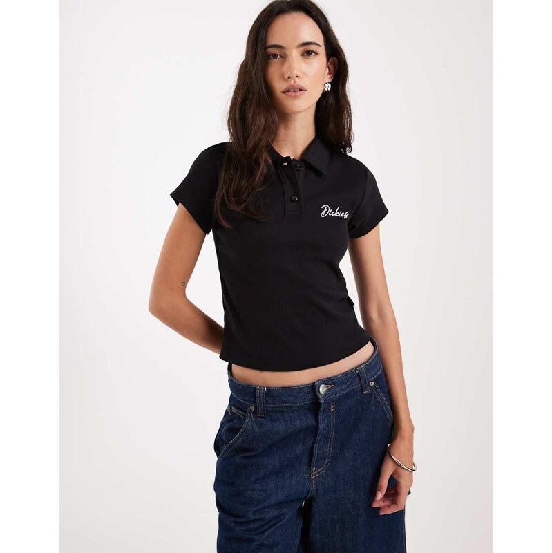 Dickies baby polo shirt in black 114448283
