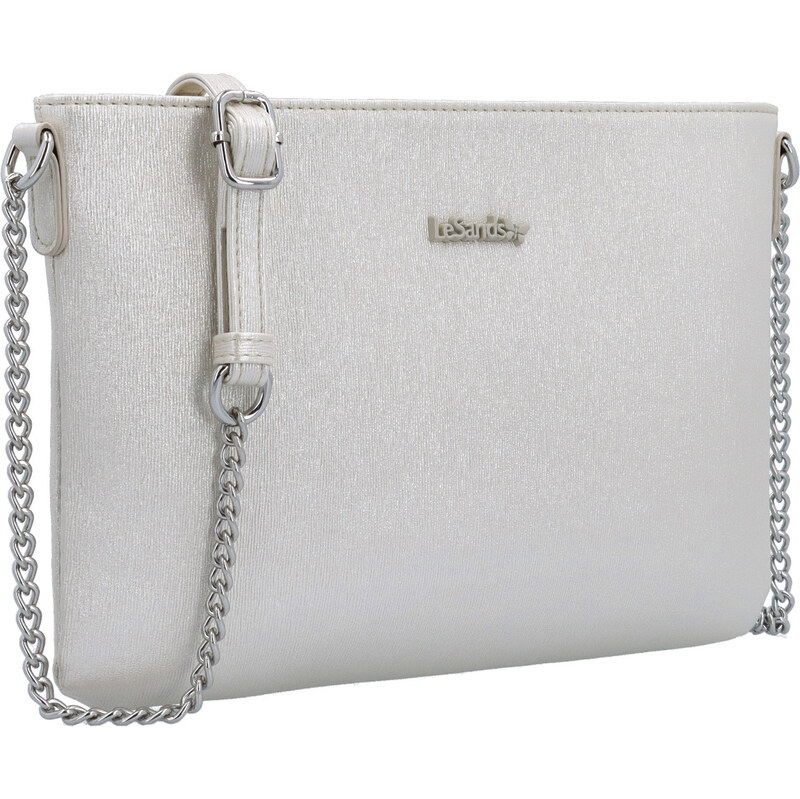 Kabelka ze syntetické kůže crossbody Le Sands béžová 4608 PRL 114448848