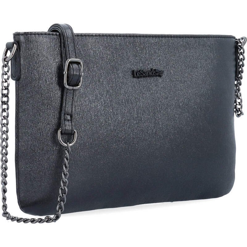 Kabelka ze syntetické kůže crossbody Le Sands černá 4608 C 114448849