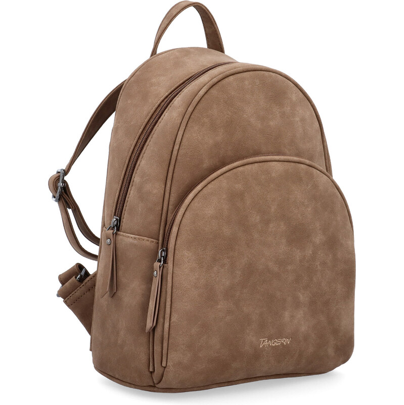 Městský batoh ze syntetické kůže Tangerin taupe 1113 T 114448873