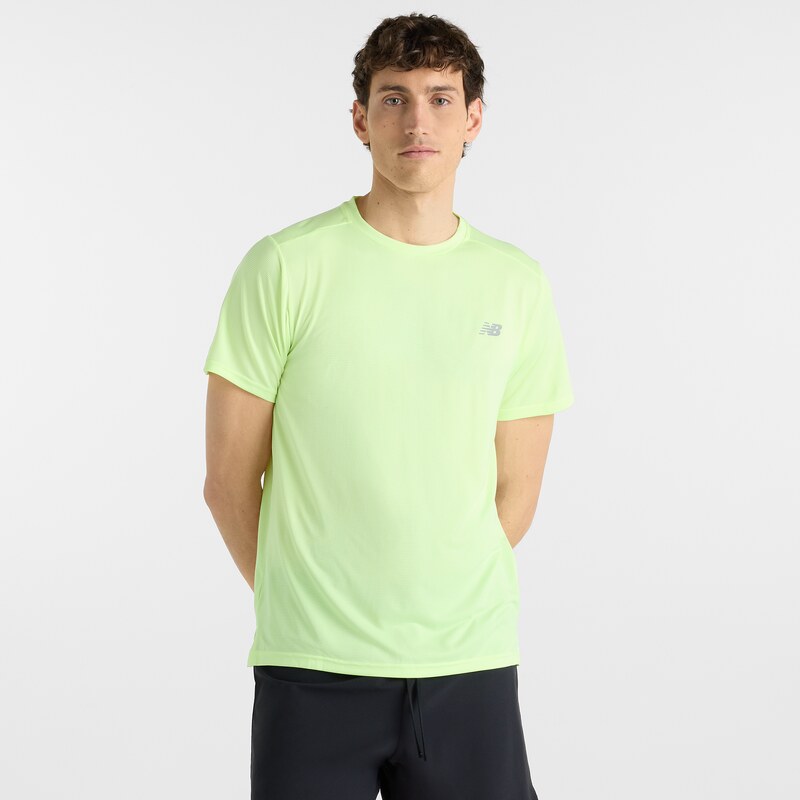 Pánské tričko New Balance MT41222AFG – zelené