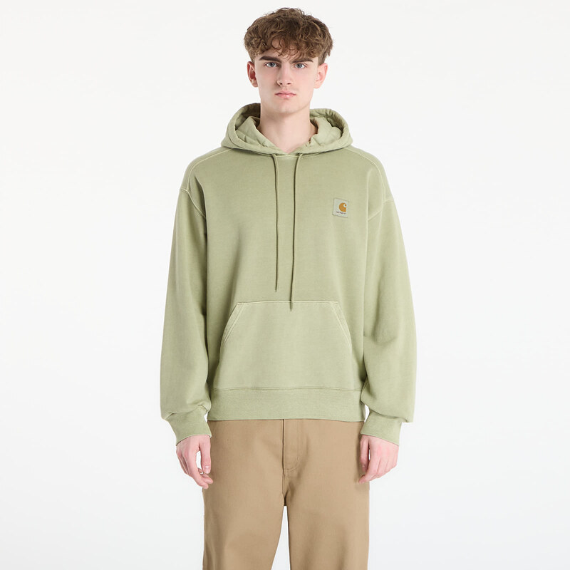 Mikina Carhartt WIP Hooded Nelson Sweat UNISEX Gentle Green L