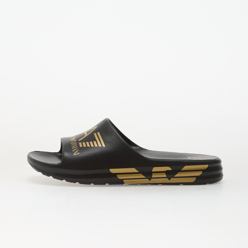 EA7 Emporio Armani Slipper Crusher Black/ Gold