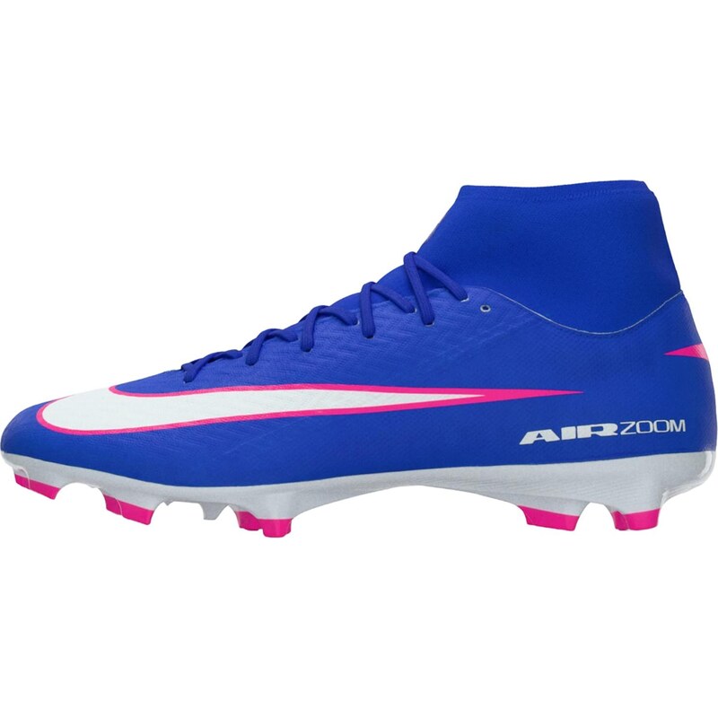 NIKE Kopačky královská modrá / pink / bílá