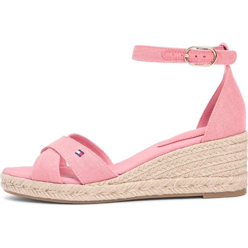 TOMMY HILFIGER Páskové sandály pink