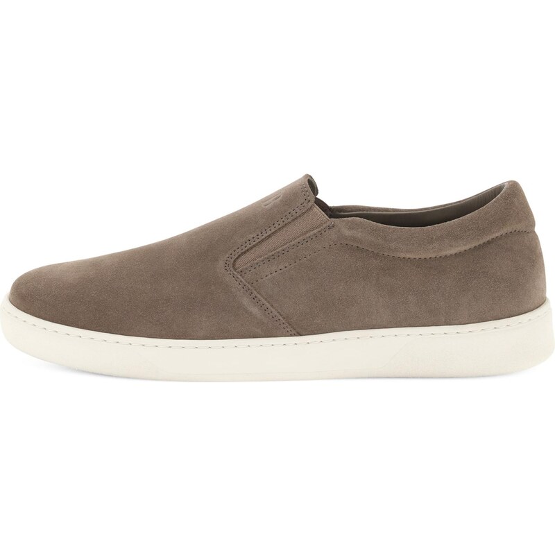 Boggi Milano Slip on boty šedobéžová