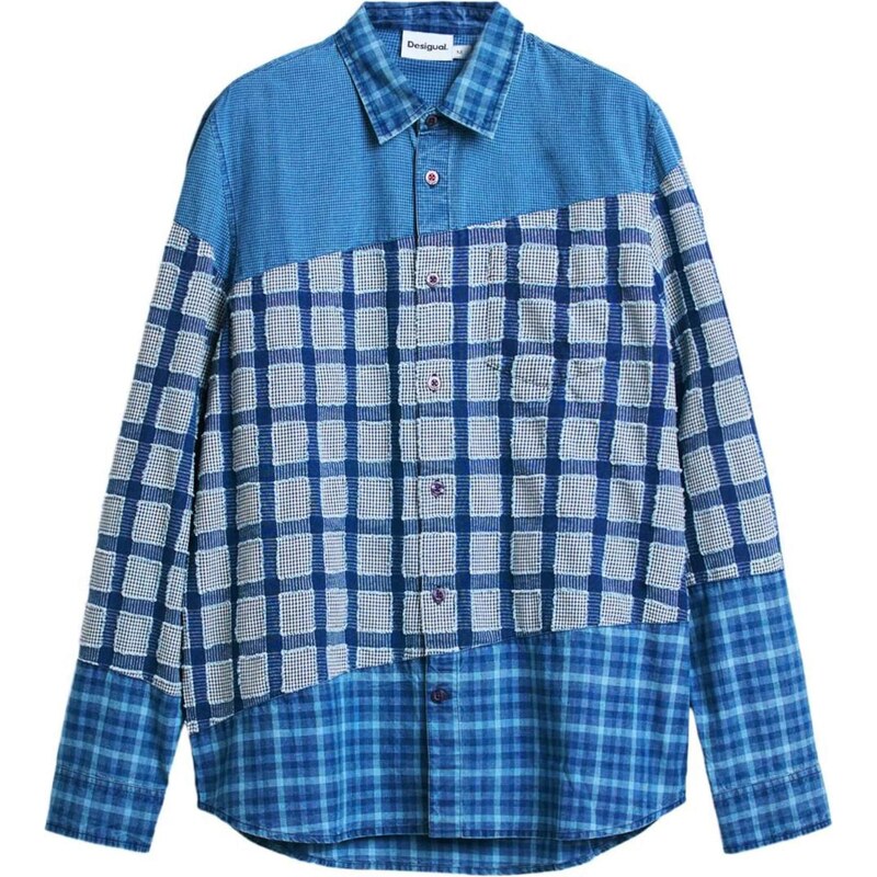 Desigual Košile světlemodrá / tmavě modrá / bílá