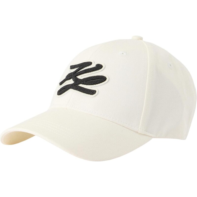 Karl Lagerfeld Kšiltovka AUTOGRAPH černá / bílá 114456210
