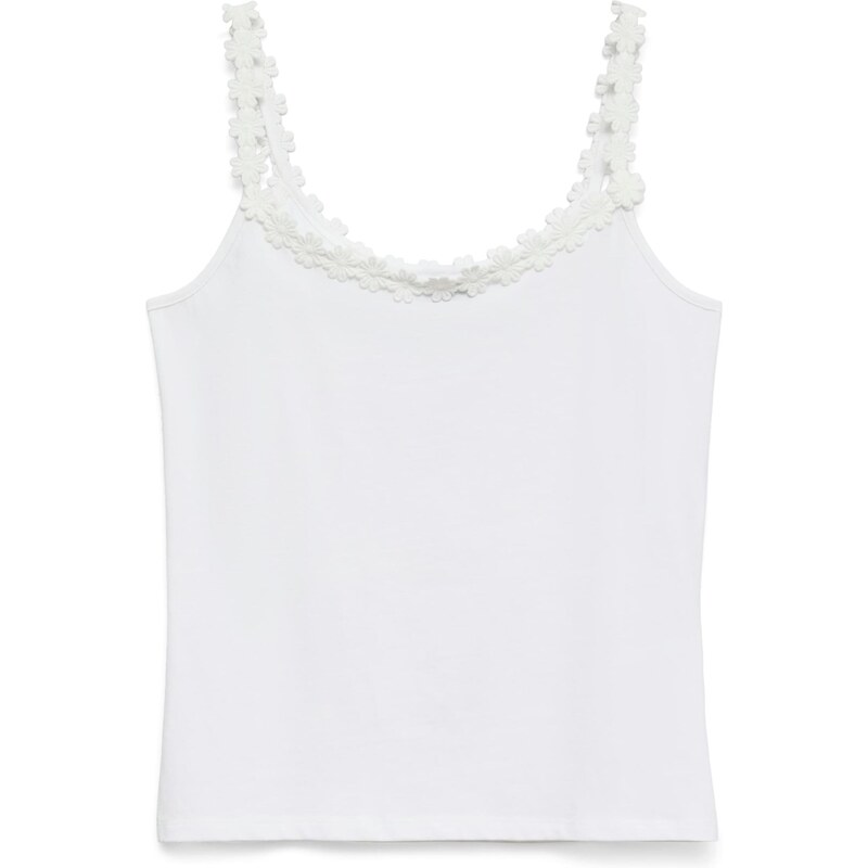 VERO MODA Top VMFLORA bílá 114456249