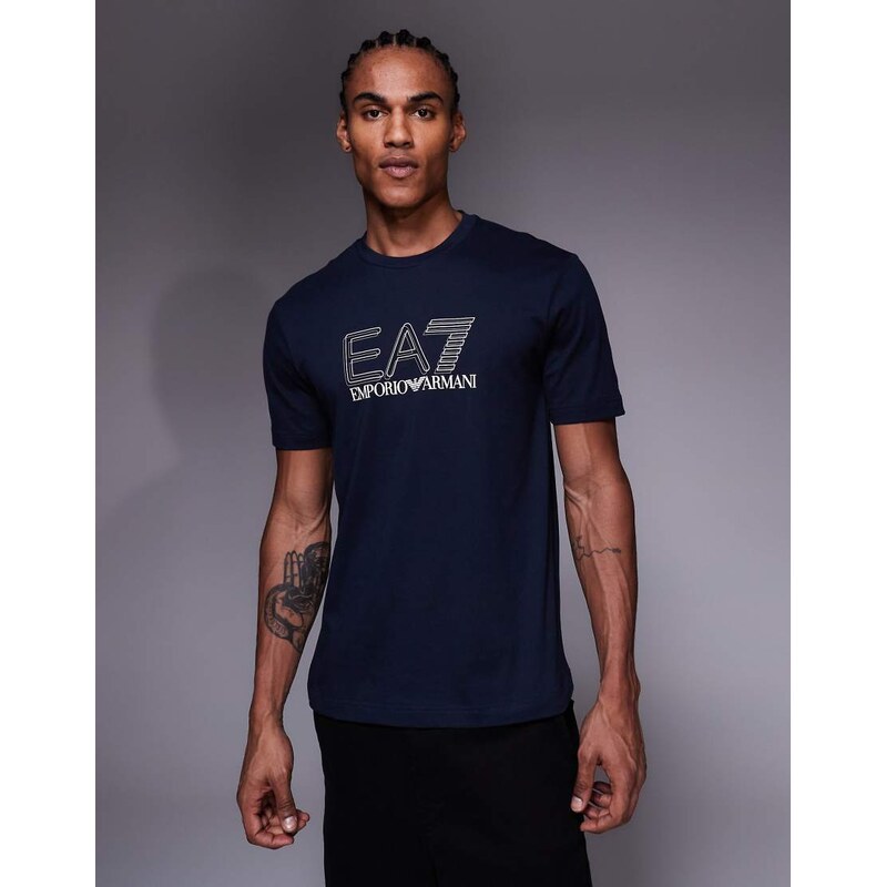 Armani EA7 t-shirt in navy