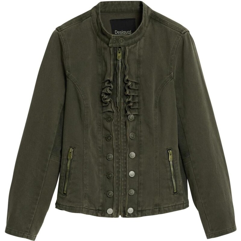 Desigual Přechodná bunda khaki