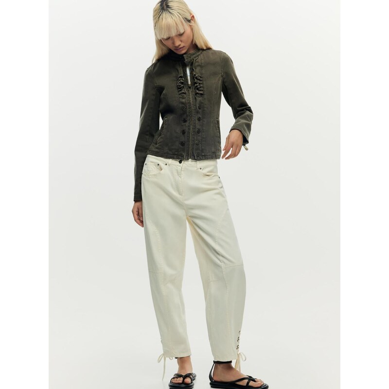 Desigual Přechodná bunda khaki