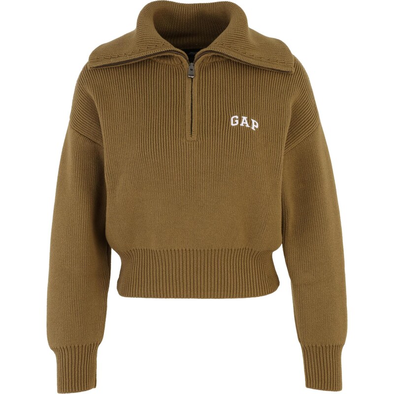 Gap Petite Svetr olivová 114457713
