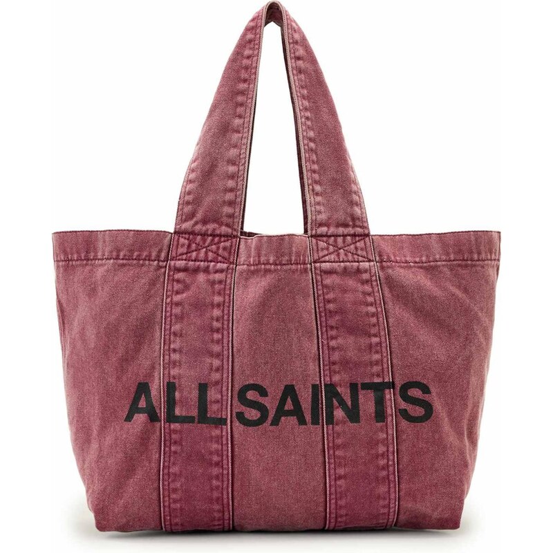 AllSaints Nákupní taška IZZY magenta 114457902