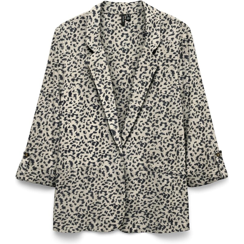 VERO MODA Blejzr VMJESMILO režná / černá 114458002