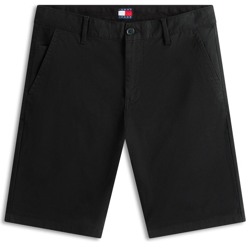 Tommy Jeans Chino kalhoty SCANTON černá