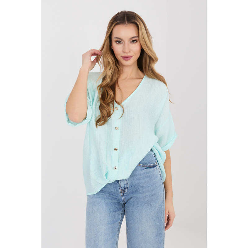 Košile s krátkým rukávem model 225511 Italy Moda