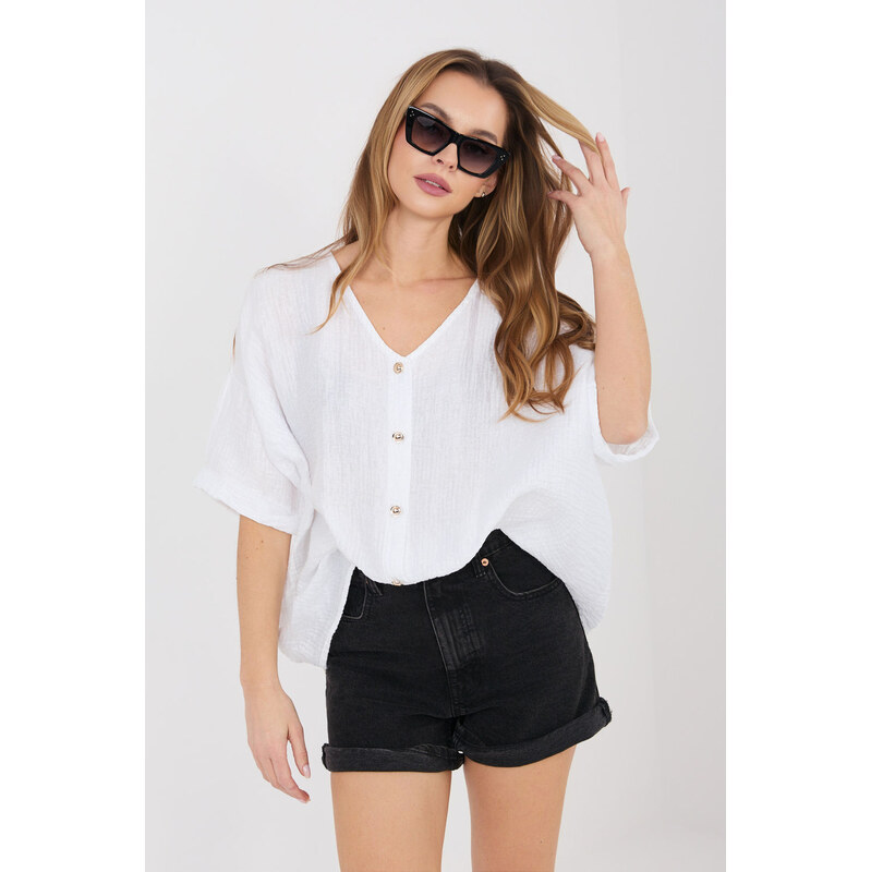 Košile s krátkým rukávem model 225512 Italy Moda