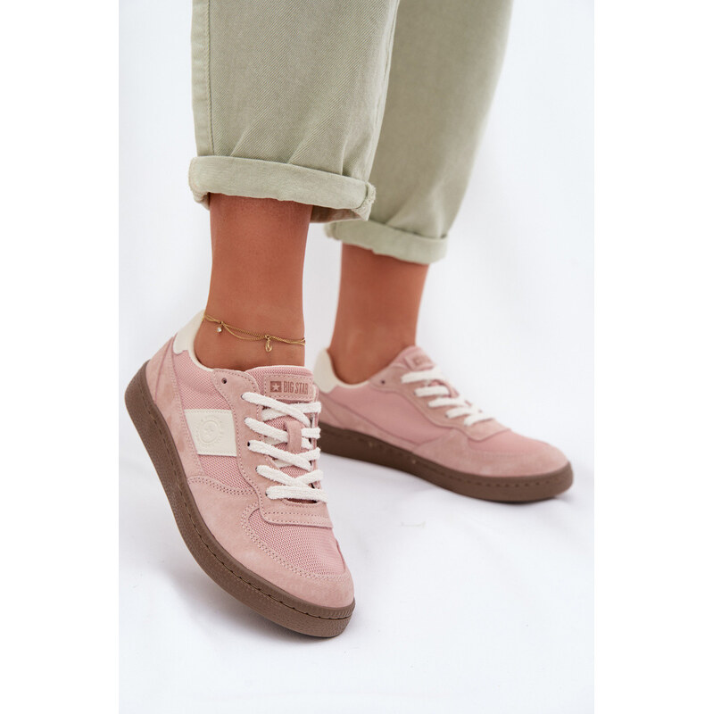 Big Star Shoes Dámské tenisky Big Star TT274175 Růžové