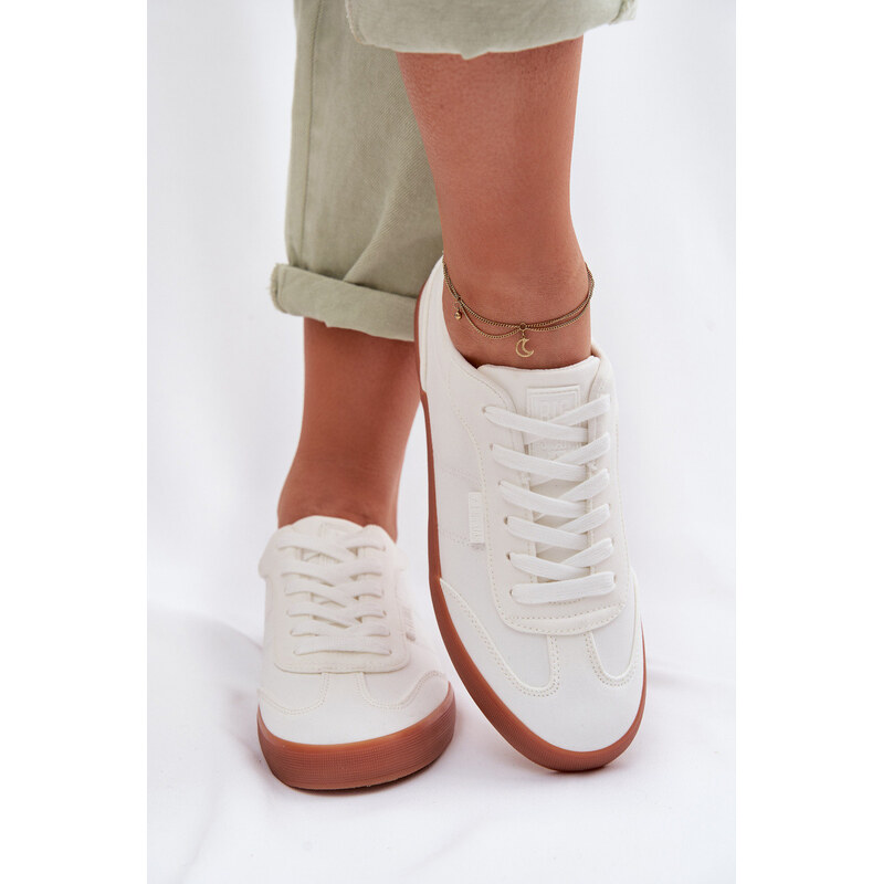 Big Star Shoes Dámské Tenisky Textilní Big Star TT274357 Bílé
