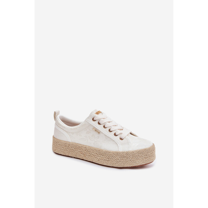 Big Star Shoes Dámské espadrilles Trampki na platformě Big Star 114463063