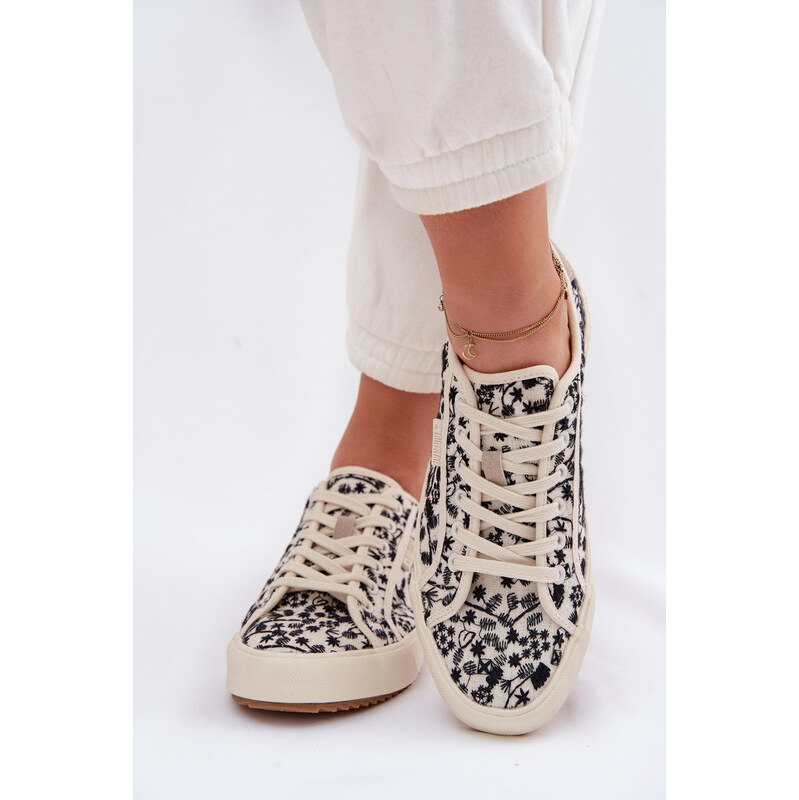 Big Star Shoes Dámské Tenisky Světle Béžové Big Star TT274842