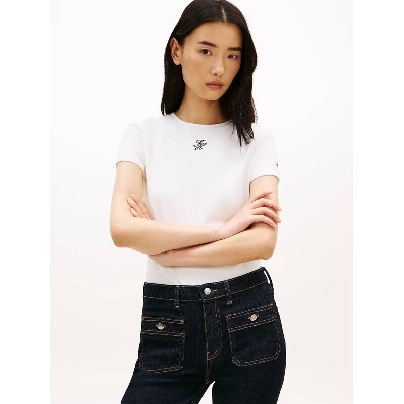 Tommy Hilfiger dámská bílé třičko