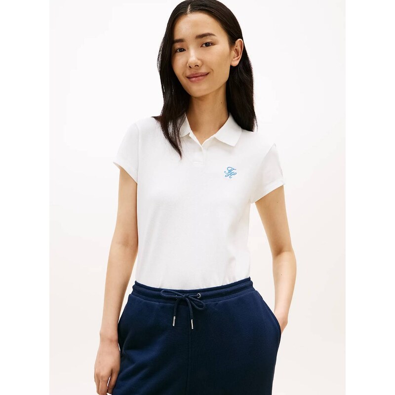 Tommy Hilfiger dámská bílé polo třičko