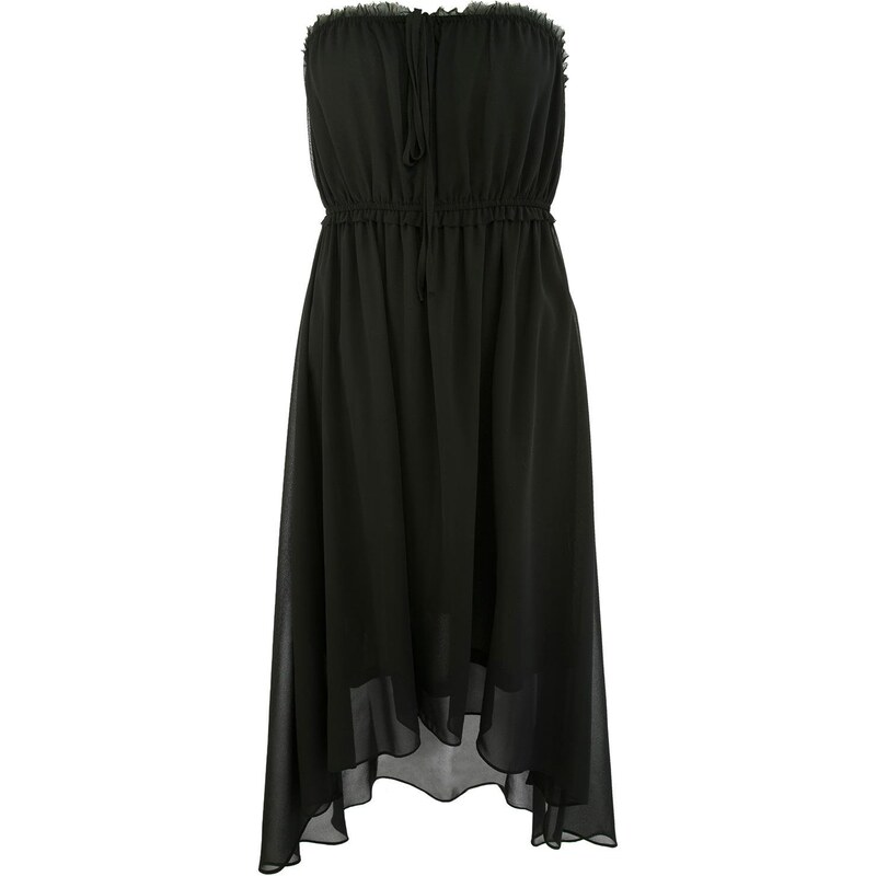 GAUDI Gaudí Šaty Georgette Dress Black 53BD17277