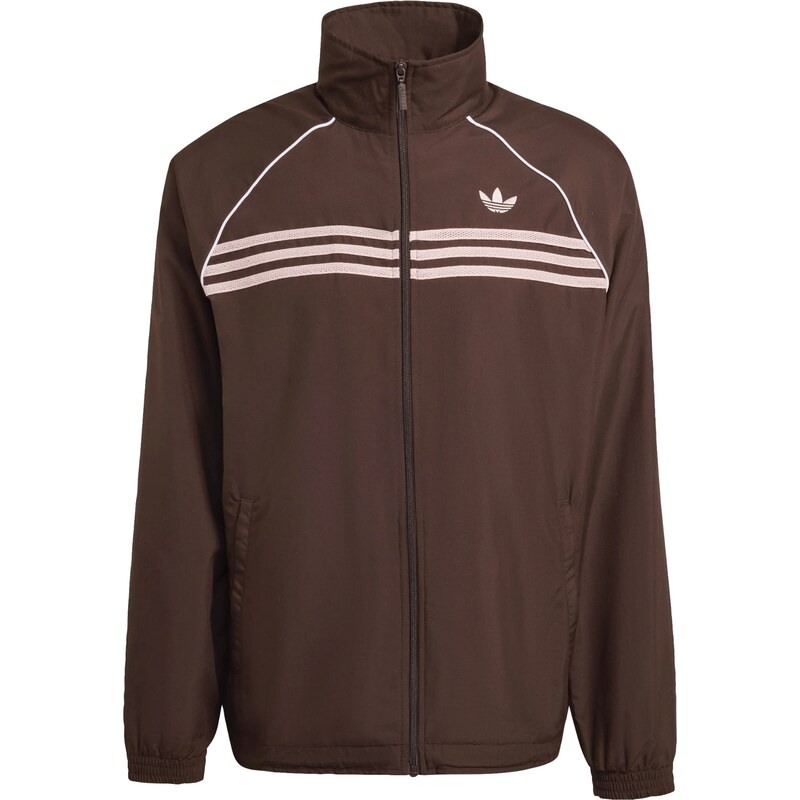 ADIDAS ORIGINALS Přechodná bunda hnědá / růžová / bílá 114471594