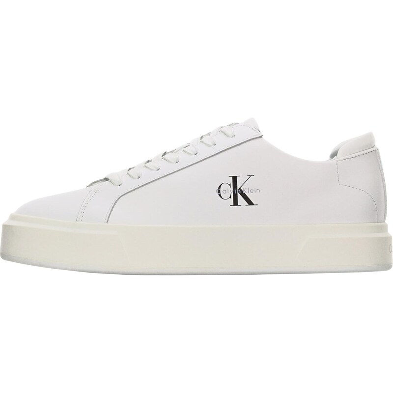 Calvin Klein Tenisky šedá / černá / bílá