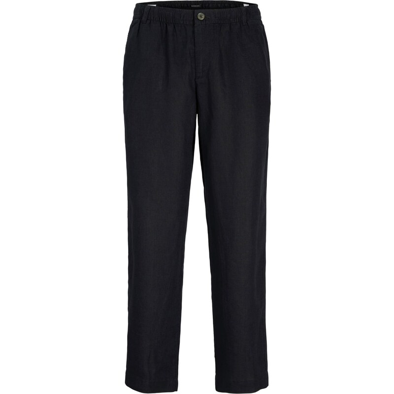 JACK & JONES Chino kalhoty JPSTKarl JJLawrence černá