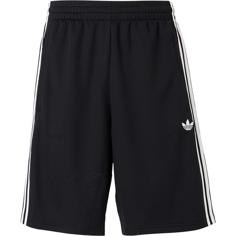 ADIDAS ORIGINALS Kalhoty Adicolor černá / bílá