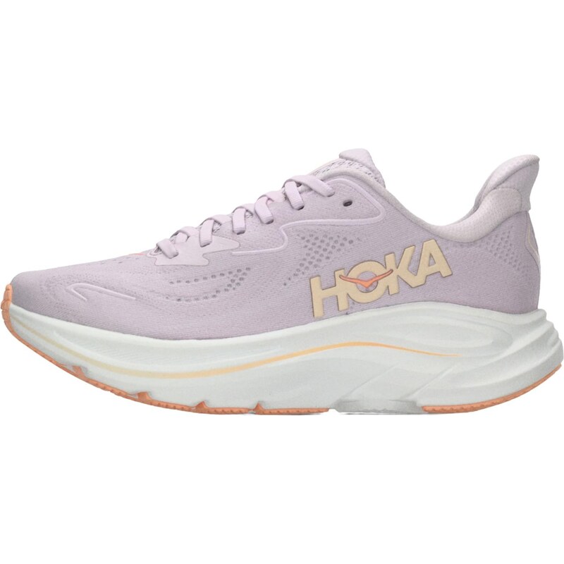 HOKA Běžecká obuv Clifton 10 světle žlutá / lenvandulová