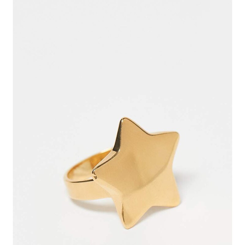 Seol + Gold star ring in 18ct gold vermeil 115227264