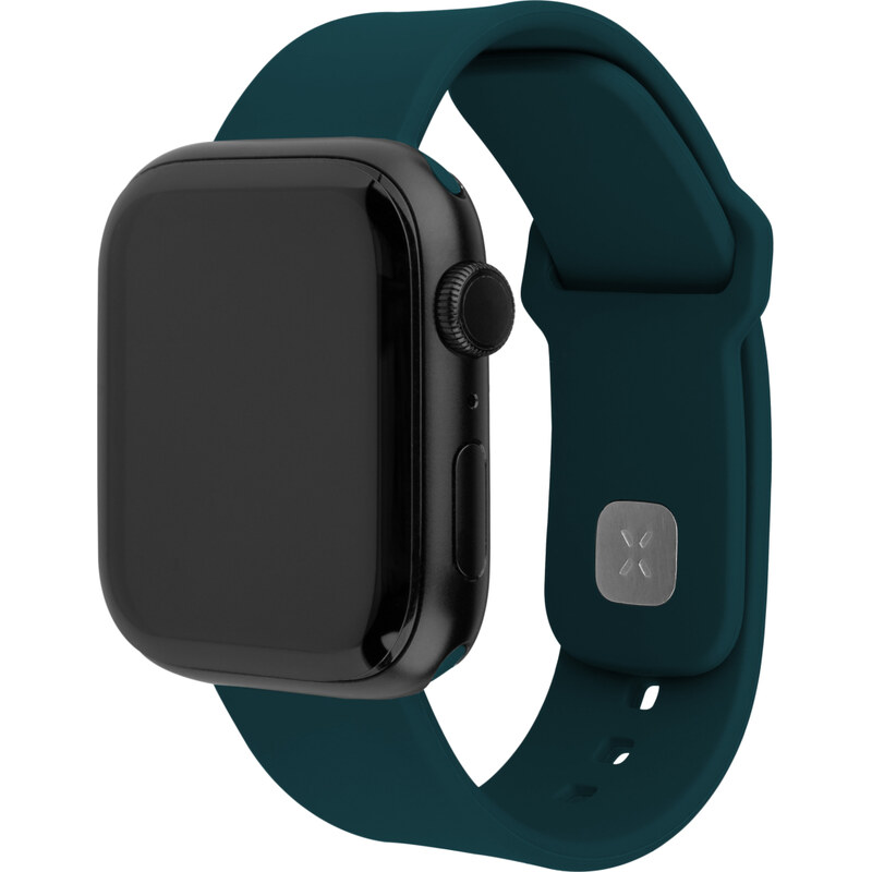 FIXED Silicone Sporty Strap pro Apple Watch 38/40/41mm, tmavě
