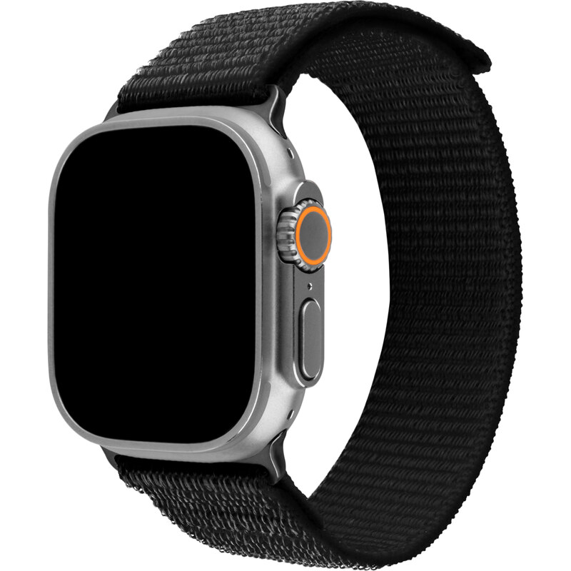 FIXED Nylon Sporty Strap pro Apple Watch Ultra 49mm, černý