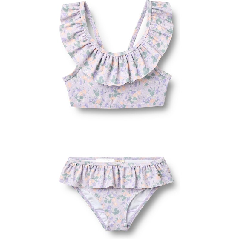 WHEAT Bikiny Bothilda mátová / šeříková / starorůžová / bílá 114471535