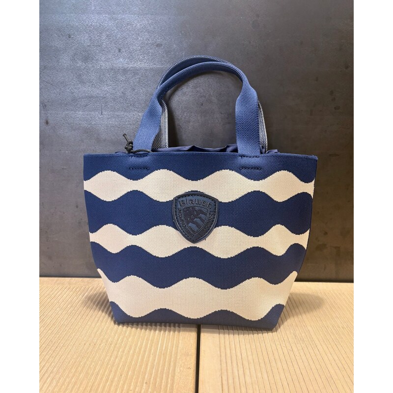 PLÁŽOVÁ PLETENÁ TAŠKA BLAUER TYPU TOTE BAG - S6XSBASKET01/KNI