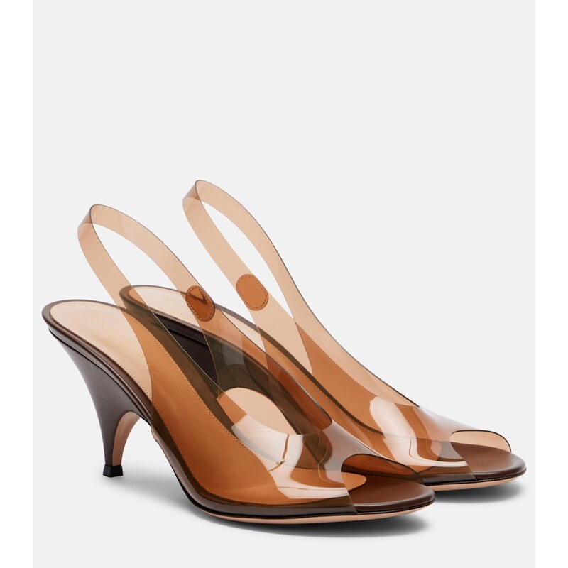 Gianvito Rossi TPU slingback sandals